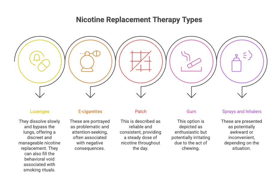 Do Nicotine Lozenges Work for Quitting Smoking? 3 Nicotine Replacement Therapy Types