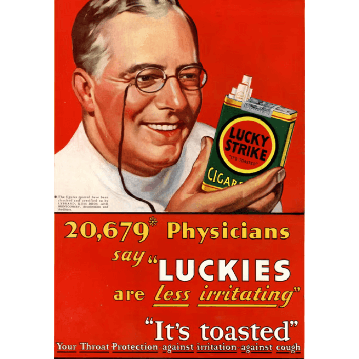 A History of Cigarette Ads 5 Old Cigarette Ads Health Benefits Claims
