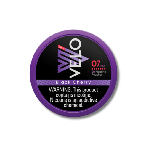 Velo Max 7mg Black Cherry Nicotine Pouches