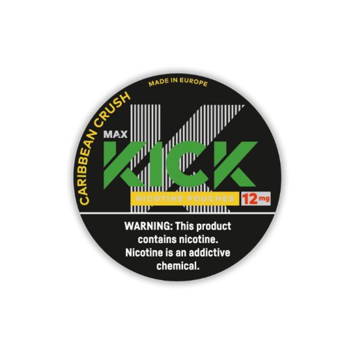 Kick Carribean Crush 12mg Nicotine Pouches